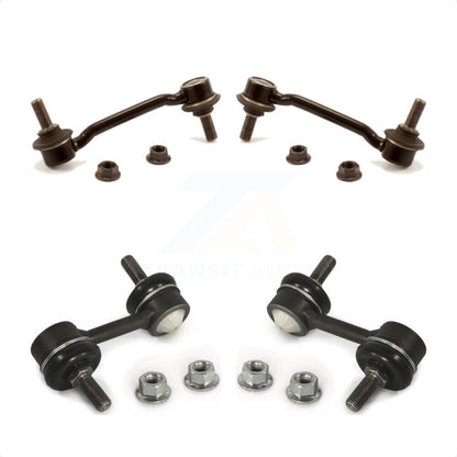 [Avant + Arrière] Kit de biellette de barre stabilisatrice de suspension pour Hyundai Sonata Azera Kia Amanti K72-100833 par Top Quality