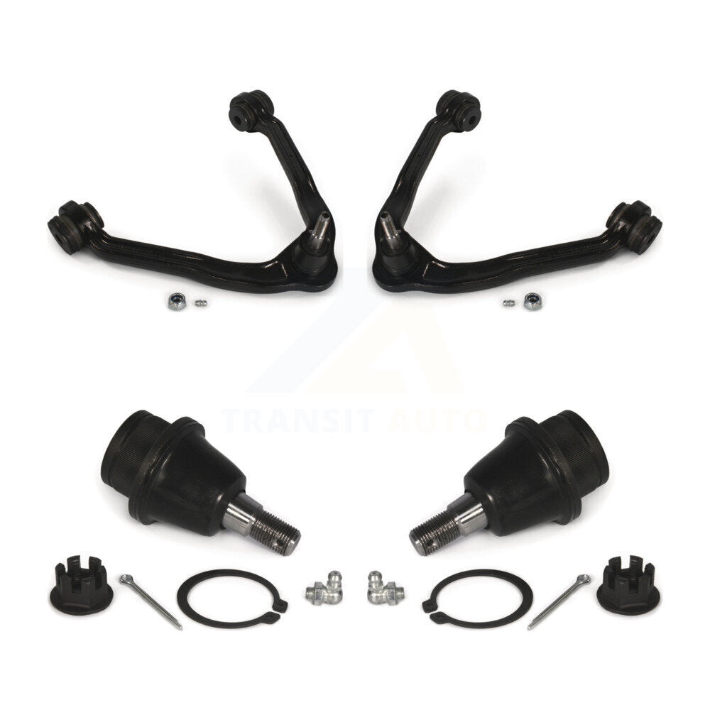 [Avant] Kit d'ensemble de bras de suspension et joint à rotule pour Chevrolet Silverado 1500 GMC Tahoe Sierra Suburban Yukon Avalanche XL Cadillac Express Classic Escalade 2500 Savana ESV EXT K72-101151