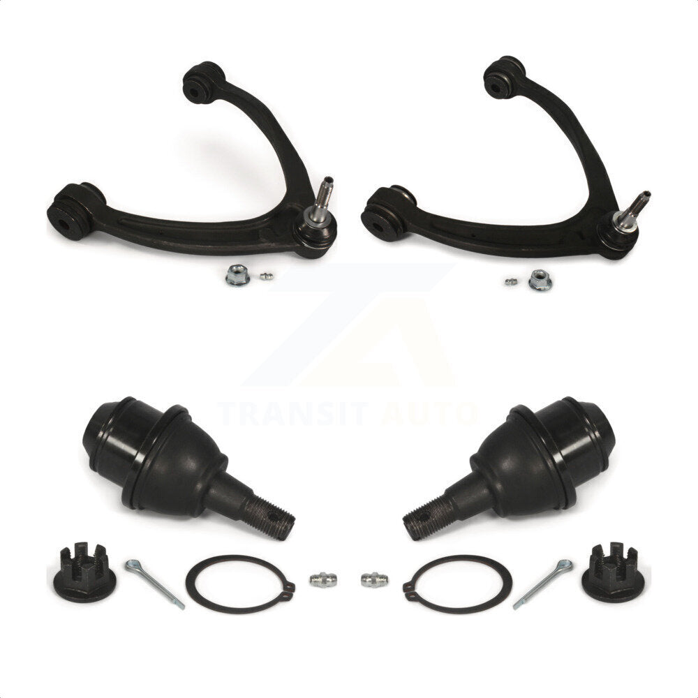 [Avant] Kit d'ensemble de bras de suspension et joint à rotule pour Chevrolet Silverado 1500 GMC Tahoe Sierra Suburban Yukon Cadillac XL Avalanche Escalade ESV EXT K72-101165 par Top Quality