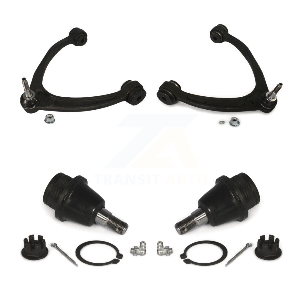 [Avant] Kit d'ensemble de bras de suspension et joint à rotule pour Chevrolet Silverado 1500 GMC Tahoe Sierra Suburban Yukon Cadillac XL Avalanche Escalade ESV EXT K72-101166