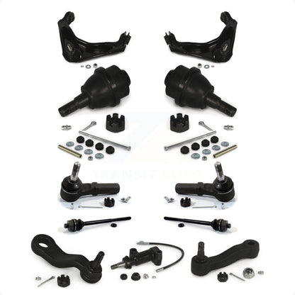 [Avant] Kit d'ensemble de bras de suspension et joint à rotule pour 2007 GMC Sierra 2500 HD Chevrolet Silverado 3500 Classic 3 Groove Spline K72-101179 par Top Quality