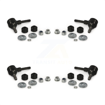 [Avant + Arrière] Kit de biellette de barre stabilisatrice de suspension pour Metro Geo Chevrolet Dodge Stealth Suzuki Swift Pontiac Sprint Firefly K72-101266 par Top Quality