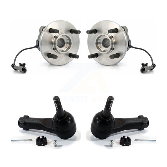 [Avant] Kit d'ensemble roulement de roue et moyeu pour Chevrolet Cobalt Saturn Ion Pontiac G5 Pursuit avec 4 Lug Wheels 4-Wheel ABS K77-100107