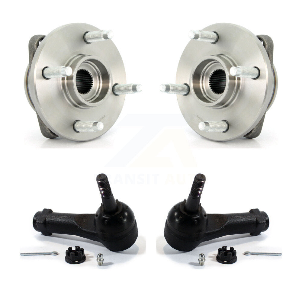 [Avant] Kit d'ensemble roulement de roue et moyeu pour Chevrolet Cobalt Saturn Ion Pontiac G5 Pursuit avec 4 Lug Wheels Non-ABS K77-100108