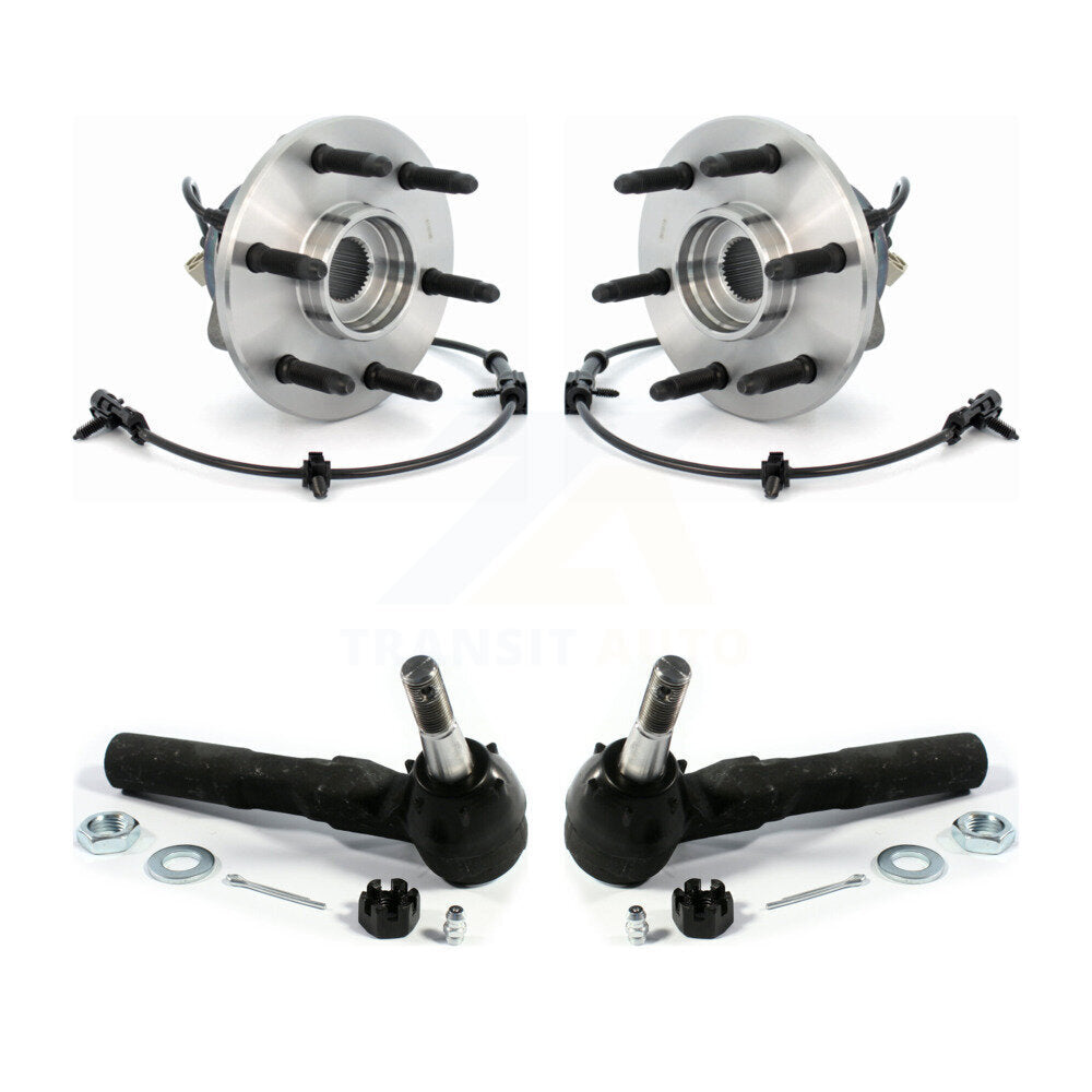 [Avant] Kit d'ensemble roulement de roue et moyeu pour 2007 Chevrolet Silverado 1500 Classic GMC Sierra avec 6 Lug Wheels K77-100149