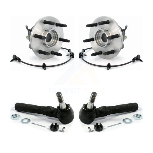 [Avant] Kit d'ensemble roulement de roue et moyeu pour 2007 Chevrolet Silverado 1500 Classic GMC Sierra avec 6 Lug Wheels K77-100149