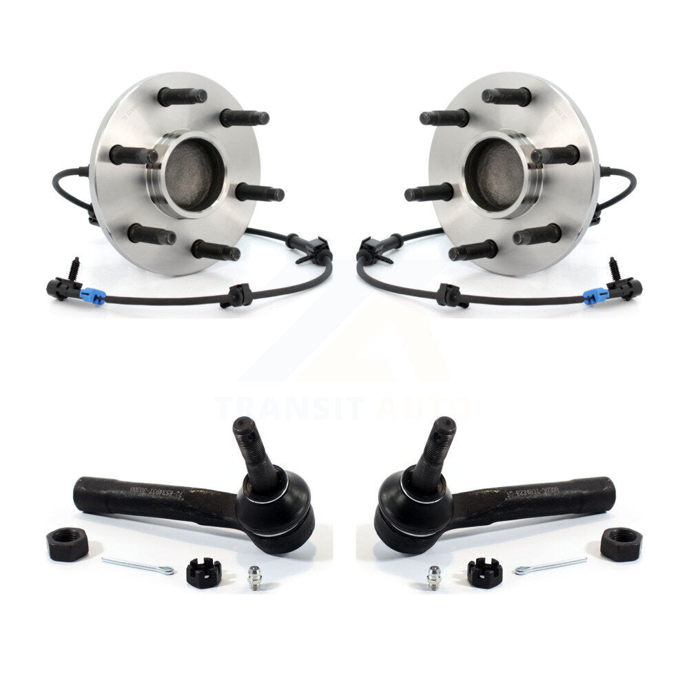 [Avant] Kit d'ensemble roulement de roue et moyeu pour Chevrolet Silverado 1500 GMC Tahoe Suburban Sierra Yukon Avalanche XL Classic Cadillac Escalade K77-100160