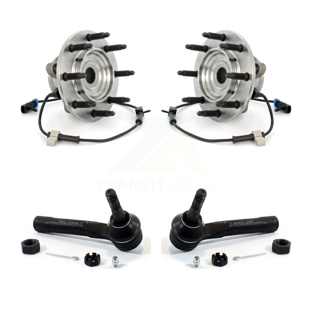 [Avant] Kit d'ensemble roulement de roue et moyeu pour Chevrolet Silverado 1500 GMC Sierra Classic 2500 Suburban Yukon XL avec 8 Lug Wheels K77-100162