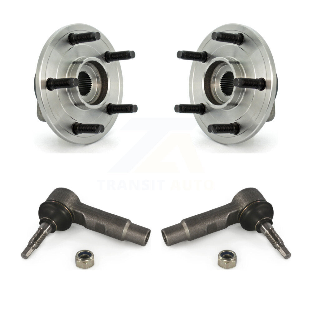 [Avant] Kit d'ensemble roulement de roue et moyeu pour 2002-2005 Dodge Ram 1500 2-Wheel ABS avec 5 Lug Wheels K77-100167