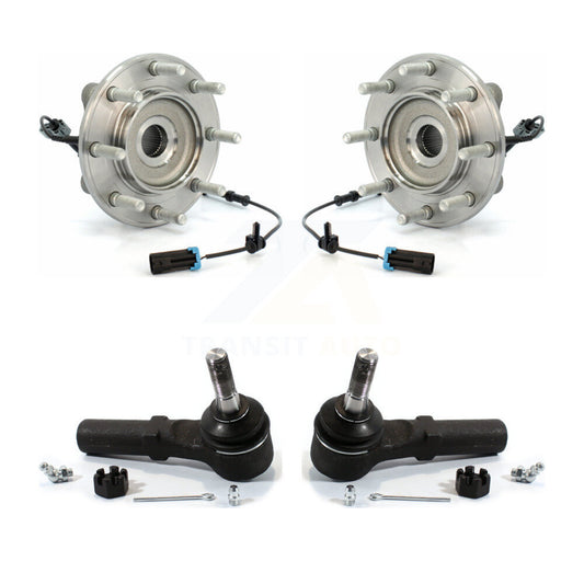 [Avant] Kit d'ensemble roulement de roue et moyeu pour 2007-2010 Chevrolet Silverado 3500 HD GMC Sierra avec Heavy Duty Suspension K77-100179