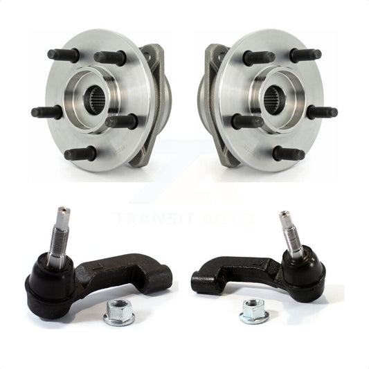 [Avant] Kit d'ensemble roulement de roue et moyeu pour 2002-2005 Jeep Liberty Non-ABS K77-100195 par Transit Auto