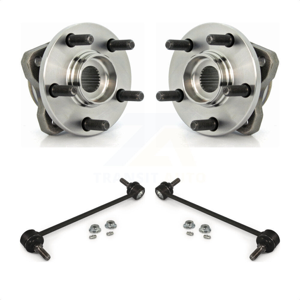 [Avant] Kit d'ensemble roulement de roue et moyeu pour Dodge Grand Caravan Chrysler Town & Country Plymouth Voyager avec 14" Factory Wheels K77-100235 par Transit Auto