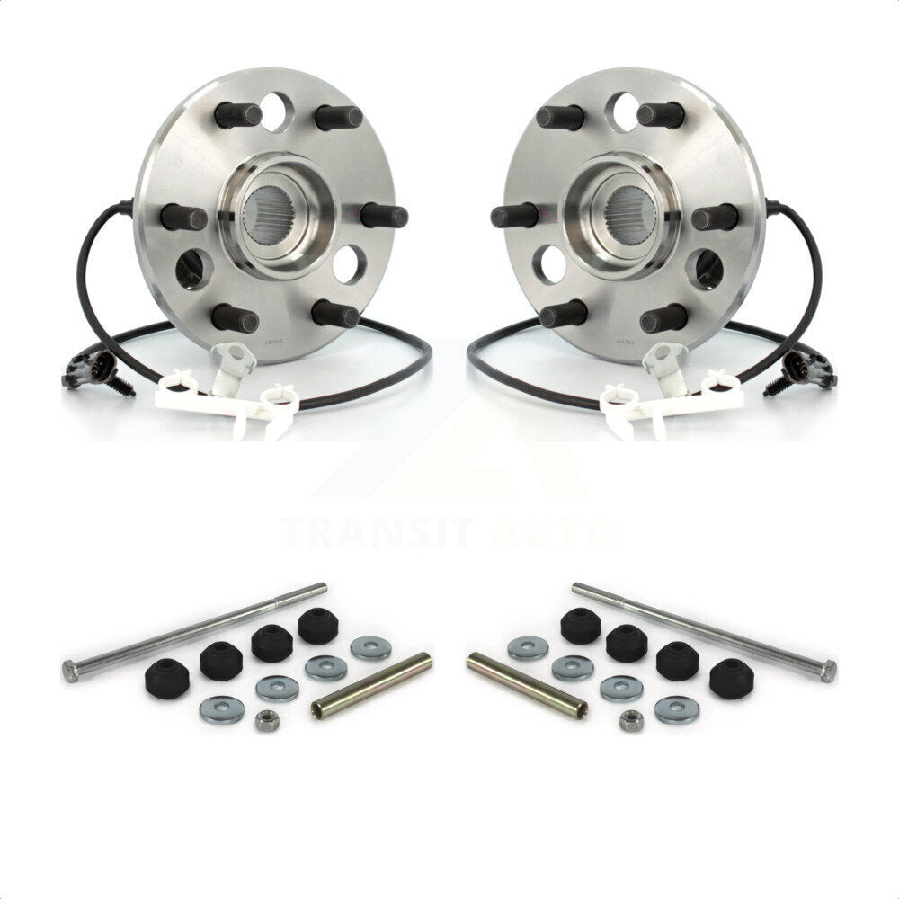 [Avant] Kit d'ensemble roulement de roue et moyeu pour Chevrolet K1500 GMC Tahoe Suburban Yukon K2500 Cadillac Escalade K77-100332 par Transit Auto