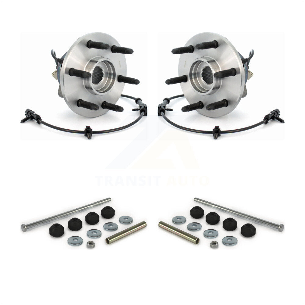 [Avant] Kit d'ensemble roulement de roue et moyeu pour Chevrolet Silverado 1500 GMC Tahoe Sierra Suburban Yukon Avalanche XL Cadillac Classic Escalade ESV EXT K77-100340 par Transit Auto