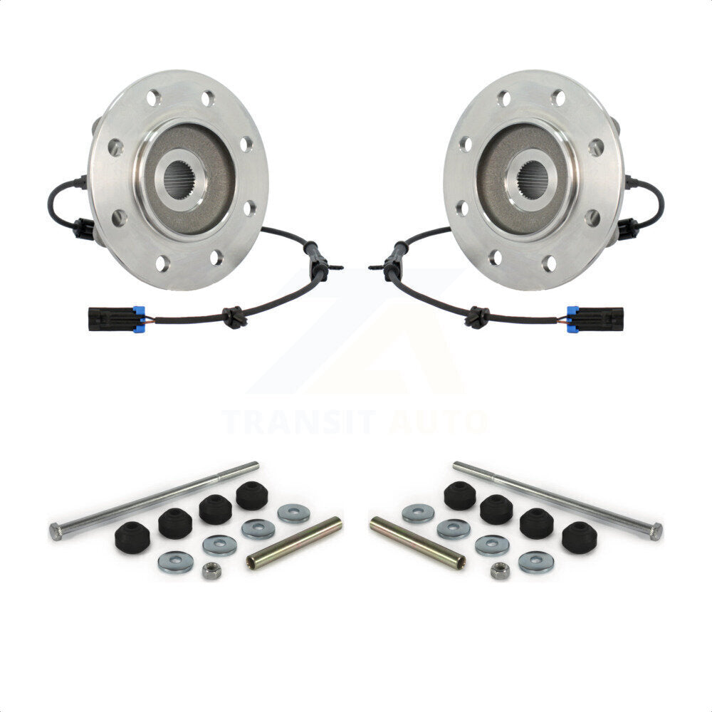 [Avant] Kit d'ensemble roulement de roue et moyeu pour Chevrolet K1500 K2500 GMC K3500 Suburban K77-100343 par Transit Auto