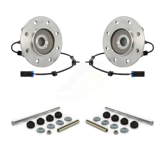 [Avant] Kit d'ensemble roulement de roue et moyeu pour Chevrolet K1500 K2500 GMC K3500 Suburban K77-100343 par Transit Auto
