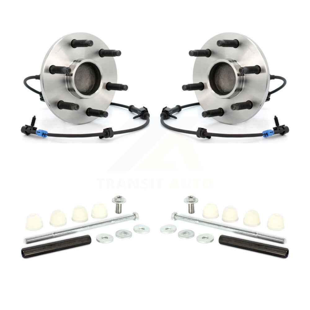 [Avant] Kit d'ensemble roulement de roue et moyeu pour Chevrolet Silverado 1500 GMC Tahoe Sierra Suburban Yukon Avalanche XL Classic Cadillac Escalade K77-100352