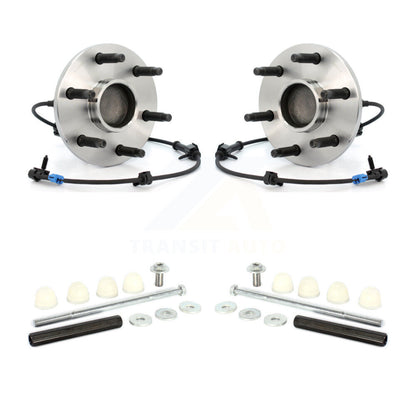 [Avant] Kit d'ensemble roulement de roue et moyeu pour Chevrolet Silverado 1500 GMC Tahoe Sierra Suburban Yukon Avalanche XL Classic Cadillac Escalade K77-100352