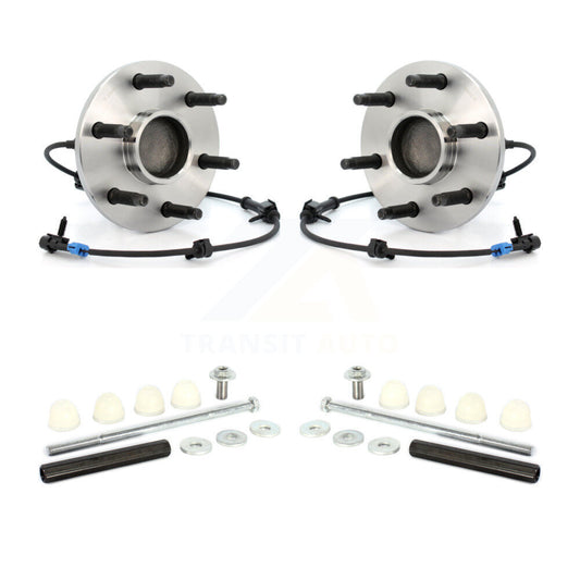 [Avant] Kit d'ensemble roulement de roue et moyeu pour Chevrolet Silverado 1500 GMC Tahoe Sierra Suburban Yukon Avalanche XL Classic Cadillac Escalade K77-100352
