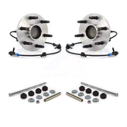 [Avant] Kit d'ensemble roulement de roue et moyeu pour Chevrolet Silverado 1500 GMC Tahoe Sierra Suburban Yukon Avalanche XL Classic Cadillac Escalade K77-100353 par Transit Auto