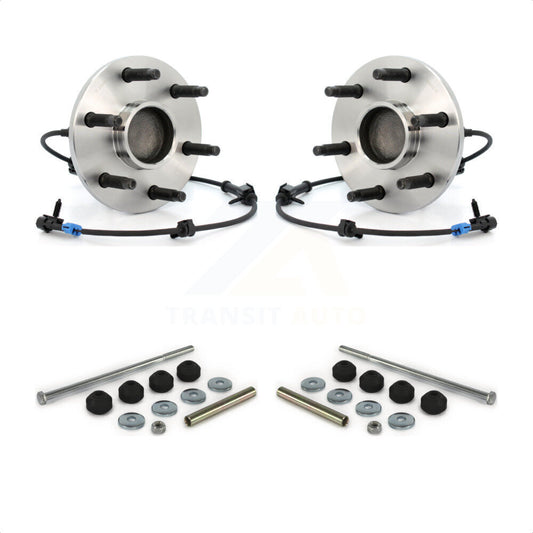 [Avant] Kit d'ensemble roulement de roue et moyeu pour Chevrolet Silverado 1500 GMC Tahoe Sierra Suburban Yukon Avalanche XL Classic Cadillac Escalade K77-100353 par Transit Auto