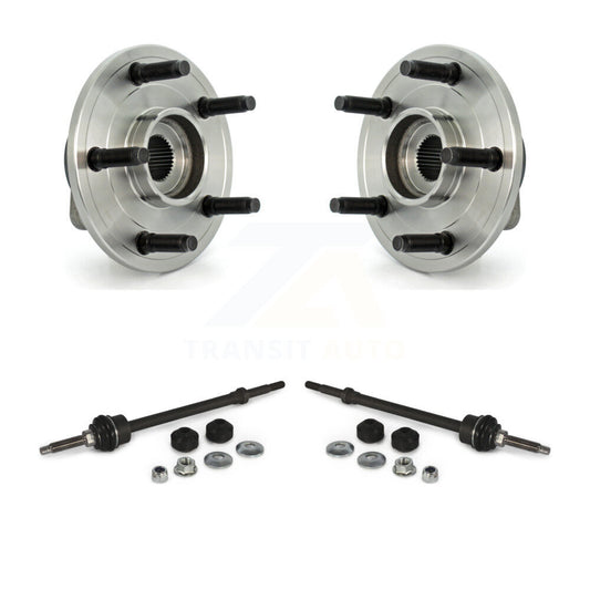 [Avant] Kit d'ensemble roulement de roue et moyeu pour 2002-2005 Dodge Ram 1500 4WD avec 2-Wheel ABS avec 5 Lug Wheels K77-100360