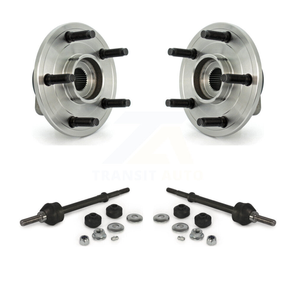 [Avant] Kit d'ensemble roulement de roue et moyeu pour 2006-2008 Dodge Ram 1500 4WD avec 2-Wheel ABS avec 5 Lug Wheels K77-100361