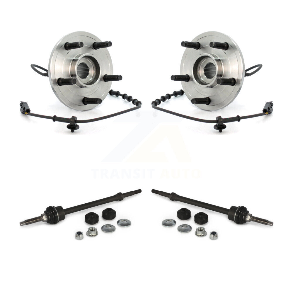[Avant] Kit d'ensemble roulement de roue et moyeu pour 2002-2005 Dodge Ram 1500 4WD avec 4-Wheel ABS K77-100362