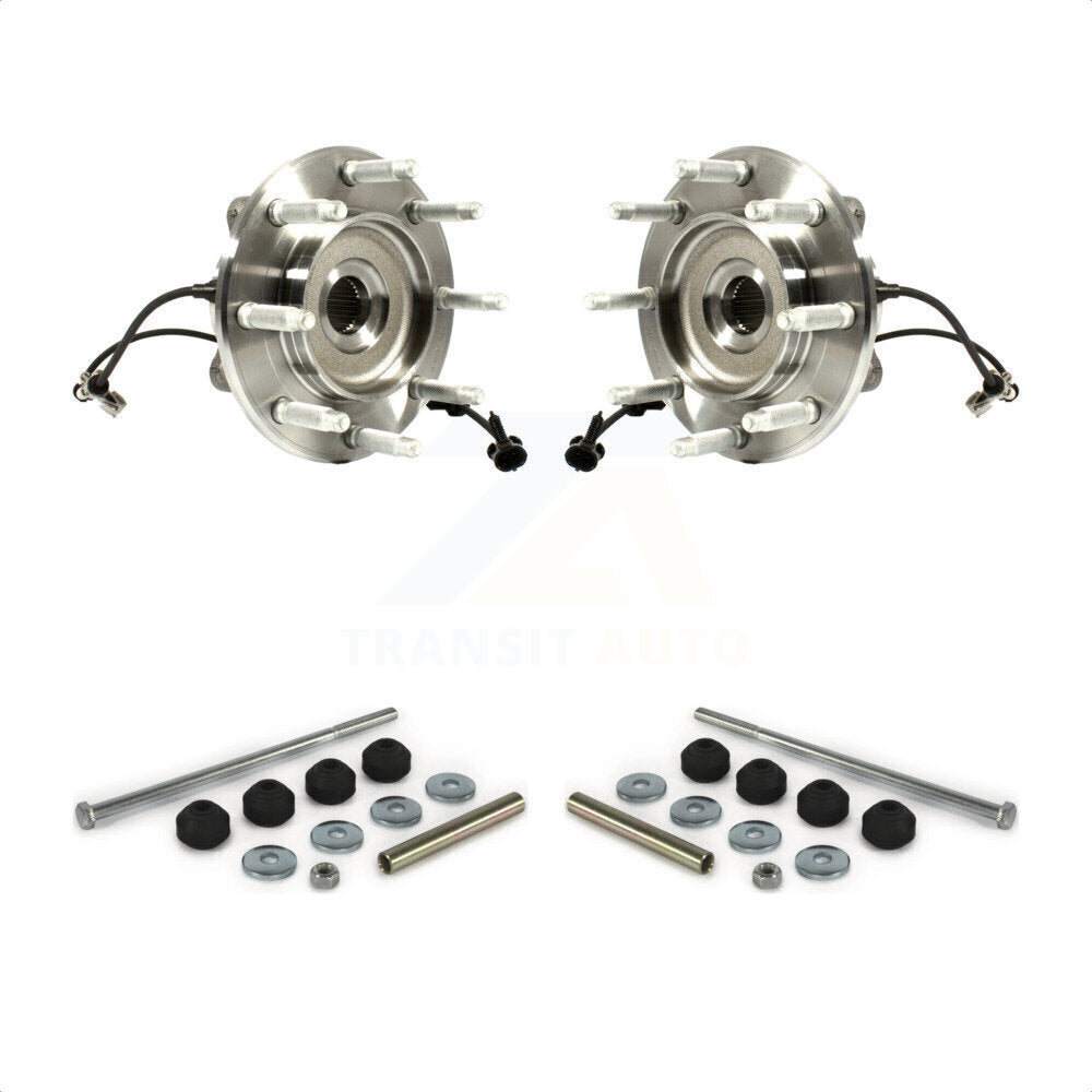 [Avant] Kit d'ensemble roulement de roue et moyeu pour Chevrolet Silverado 2500 HD GMC Sierra 1500 Suburban Yukon XL Avalanche RWD K77-100370 par Transit Auto