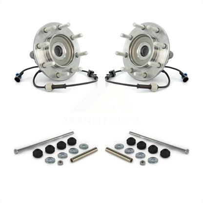 [Avant] Kit d'ensemble roulement de roue et moyeu pour Chevrolet Silverado 3500 GMC Sierra Classic RWD K77-100372 par Transit Auto