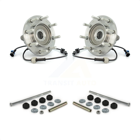 [Avant] Kit d'ensemble roulement de roue et moyeu pour Chevrolet Silverado 3500 GMC Sierra Classic RWD K77-100372 par Transit Auto