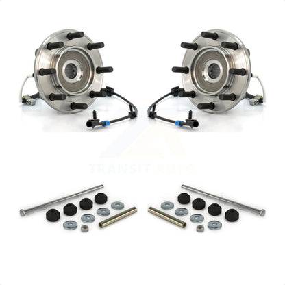 [Avant] Kit d'ensemble roulement de roue et moyeu pour Chevrolet Silverado 3500 GMC Sierra Classic 4WD K77-100374 par Transit Auto
