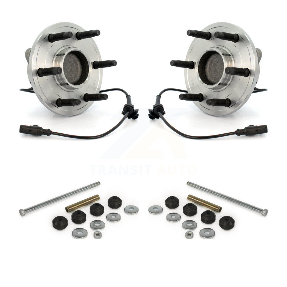 [Avant] Kit d'ensemble roulement de roue et moyeu pour Chevrolet Silverado 1500 GMC Sierra Tahoe Suburban Yukon XL Avalanche Cadillac Escalade ESV 7-1/4" longueur K77-100376