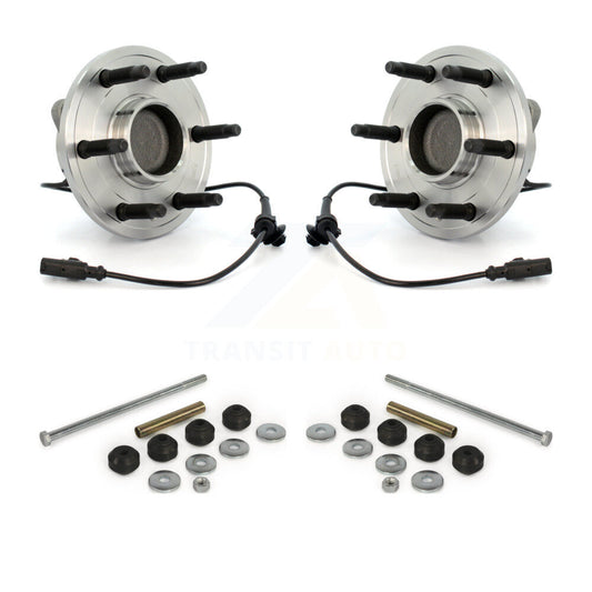 [Avant] Kit d'ensemble roulement de roue et moyeu pour Chevrolet Silverado 1500 GMC Sierra Tahoe Suburban Yukon XL Avalanche Cadillac Escalade ESV 7-1/4" longueur K77-100376