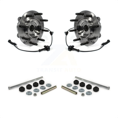 [Avant] Kit d'ensemble roulement de roue et moyeu pour Chevrolet Silverado 2500 HD GMC 3500 Sierra 4WD K77-100392 par Transit Auto