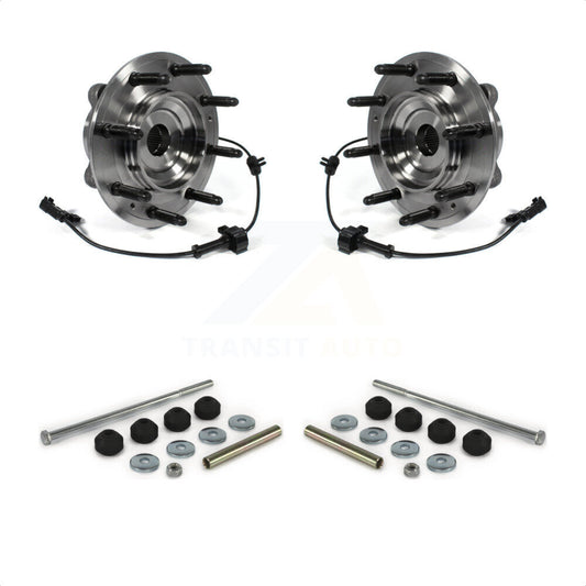 [Avant] Kit d'ensemble roulement de roue et moyeu pour Chevrolet Silverado 2500 HD GMC 3500 Sierra 4WD K77-100392 par Transit Auto