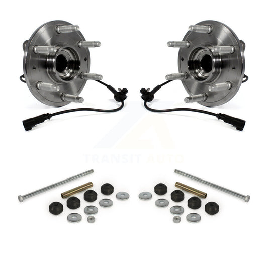 [Avant] Kit d'ensemble roulement de roue et moyeu pour Chevrolet Silverado 1500 GMC Sierra Tahoe Suburban Yukon Cadillac XL Escalade ESV 7-1/4" longueur 4WD K77-100397