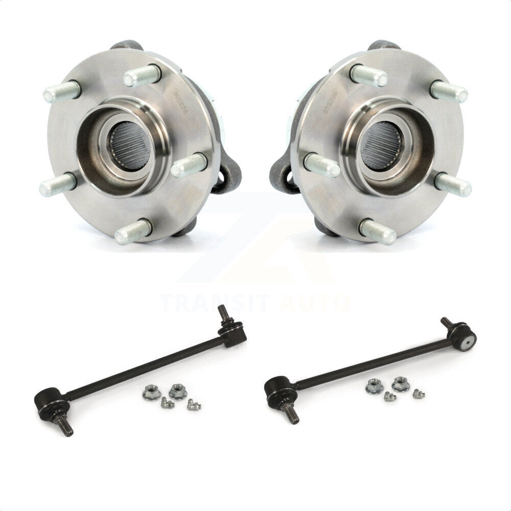 [Avant] Kit d'ensemble roulement de roue et moyeu pour Nissan Altima Maxima Pathfinder Murano INFINITI QX60 JX35 K77-100410 par Transit Auto