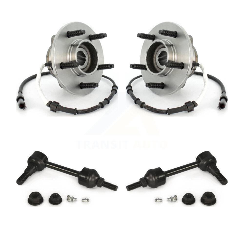 [Avant] Kit d'ensemble roulement de roue et moyeu pour 2004 Ford F-150 4WD avec 4-Wheel ABS avec 5 Lug Wheels K77-100557