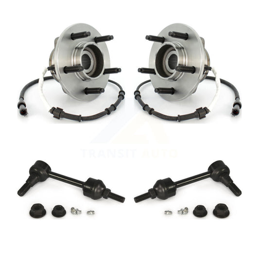 [Avant] Kit d'ensemble roulement de roue et moyeu pour 2004 Ford F-150 4WD avec 4-Wheel ABS avec 5 Lug Wheels K77-100557