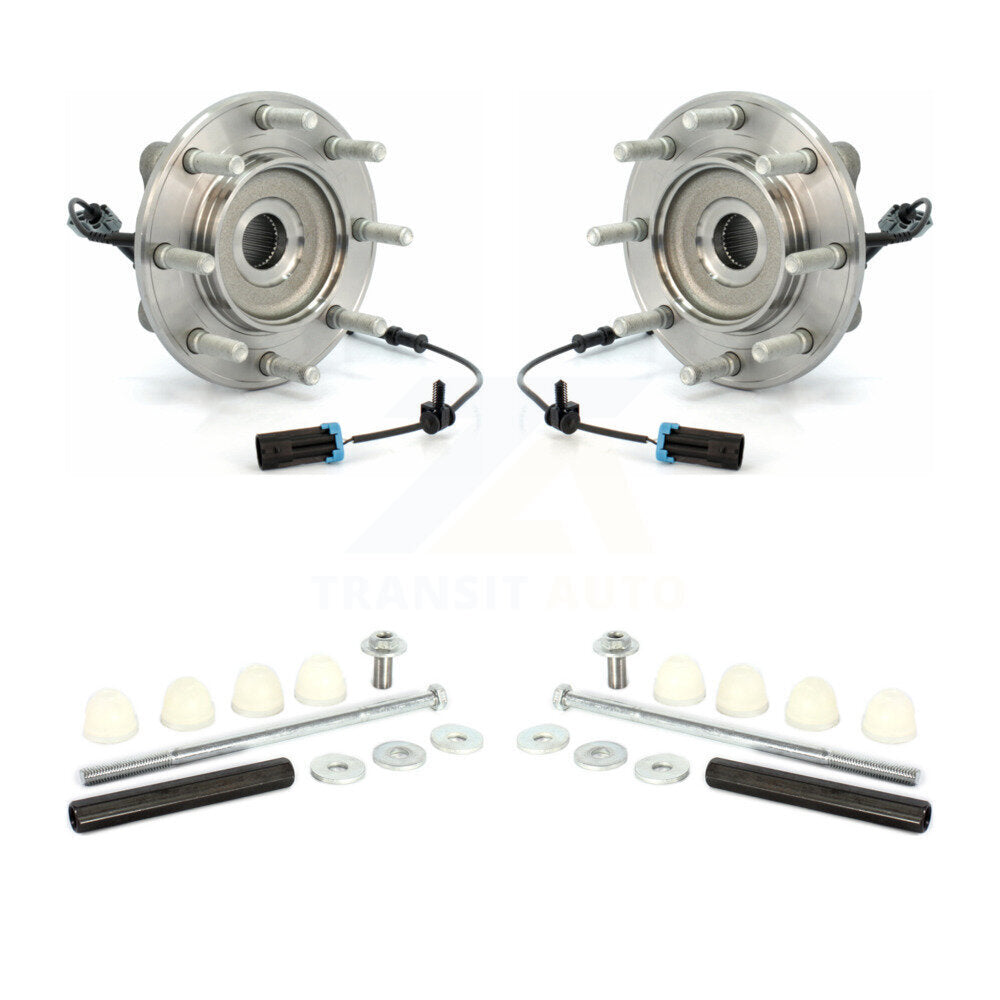 [Avant] Kit d'ensemble roulement de roue et moyeu pour 2007-2010 Chevrolet Silverado 3500 HD GMC Sierra avec Heavy Duty Suspension K77-100578