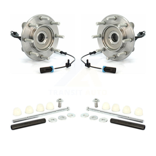 [Avant] Kit d'ensemble roulement de roue et moyeu pour 2007-2010 Chevrolet Silverado 3500 HD GMC Sierra avec Heavy Duty Suspension K77-100578