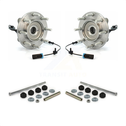 [Avant] Kit d'ensemble roulement de roue et moyeu pour 2007-2010 Chevrolet Silverado 3500 HD GMC Sierra avec Heavy Duty Suspension K77-100579 par Transit Auto