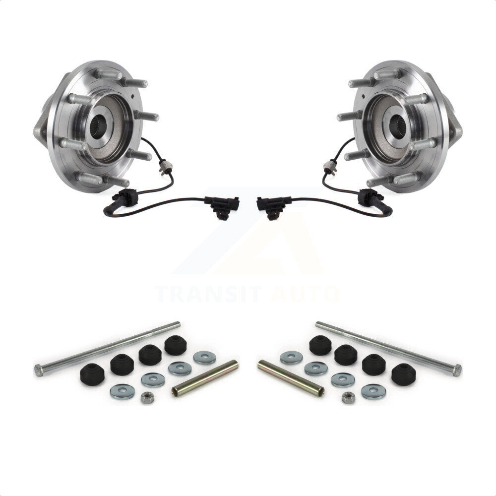 [Avant] Kit d'ensemble roulement de roue et moyeu pour Chevrolet Silverado 3500 HD GMC Sierra avec Dual Rear Wheels 4WD K77-100582 par Transit Auto