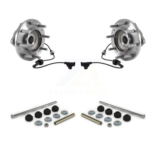 [Avant] Kit d'ensemble roulement de roue et moyeu pour Chevrolet Silverado 3500 HD GMC Sierra avec Dual Rear Wheels 4WD K77-100582 par Transit Auto