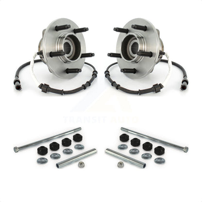 [Avant] Kit d'ensemble roulement de roue et moyeu pour 2000-2001 Ford F-150 4WD avec 4-Wheel ABS avec 5 Lug Wheels K77-100601 par Transit Auto