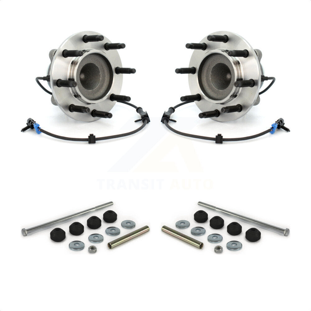 [Avant] Kit d'ensemble roulement de roue et moyeu pour 2003-2007 Chevrolet Express 3500 GMC Savana Under 9600 Lb GVW K77-100604 par Transit Auto