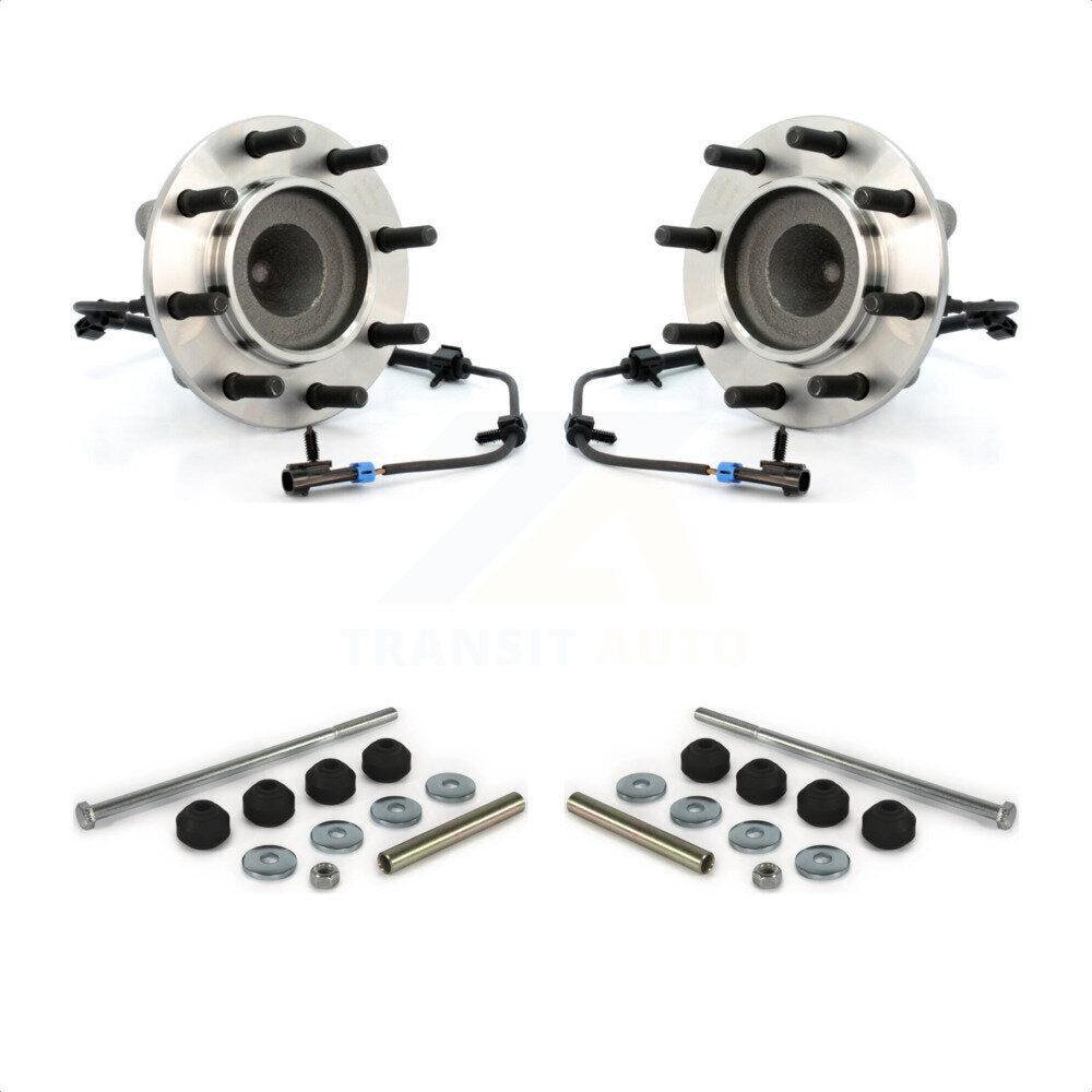 [Avant] Kit d'ensemble roulement de roue et moyeu pour 2003-2007 Chevrolet Express 3500 GMC Savana Over 10000 Lb GVW K77-100606 par Transit Auto