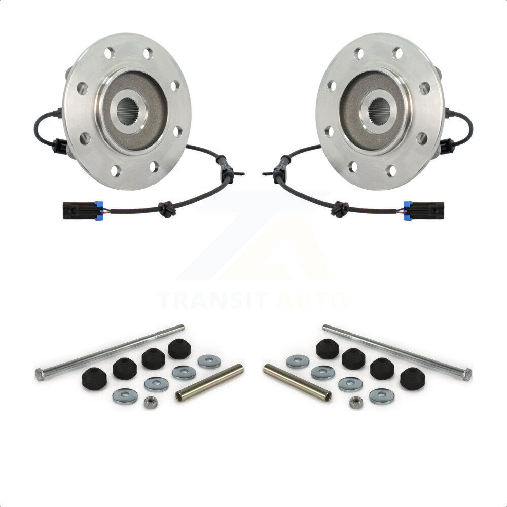 [Avant] Kit d'ensemble roulement de roue et moyeu pour 1995 Chevrolet K2500 GMC K3500 Suburban K77-100612 par Transit Auto
