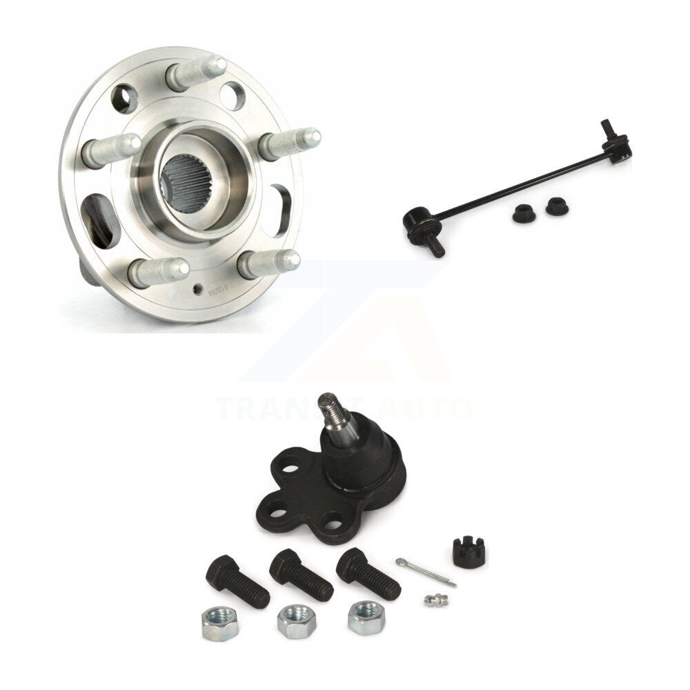[Avant Gauche] Ensemble roulement de roue et moyeu pour 2010-2017 Chevrolet Equinox GMC Terrain K77-100881